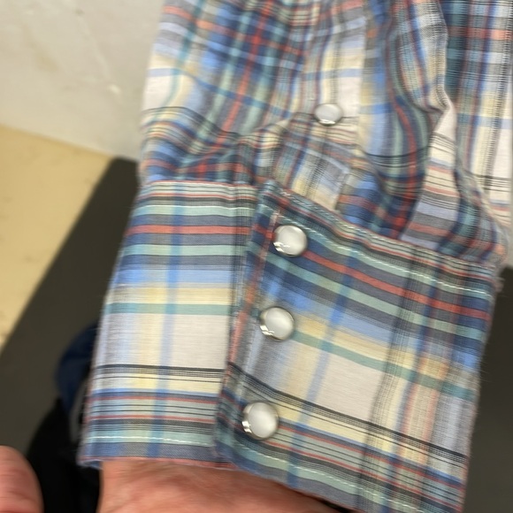 Roper Pearl Snap 2XL Men’s button down - Picture 5 of 6